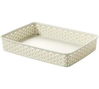 CURVER MY STYLE A4 Paniere de bureau 35,8 x 26,2 x 6 cm 5,5L creme 00095-885