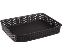 CURVER MY STYLE A4 Paniere de bureau 35,8 x 26,2 x 6 cm 5,5L marron foncé 00095-210
