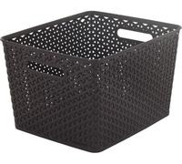 CURVER MY STYLE L 18L Boite de rangement 35,5 x 29,6 x 22 cm marron 03612-210