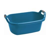Bac ovale avec poignées 55l bleu