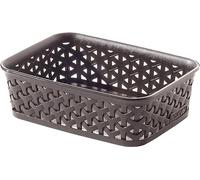 Curver Panier de rangement My Style A6 19,8x14,2x6 cm 1,25 L Marron foncé