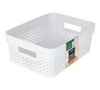 Curver Bac de rangement Infinity 11 L 36 x 27 x 14 cm Blanc 04750-040