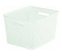 CURVER MY STYLE L 18L Boite de rangement 35,5 x 29,6 x 22 cm creme 03612-885