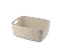 CURVER SOFTEX M 12,5L Panier de rangement 37,9 x 29,2 x 14,3 cm, beige 00575-Z67