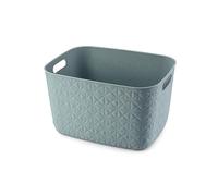 CURVER SOFTEX L 19L Panier de rangement 37,9 x 29,2 x 22,1 cm, bleu 00574-Z69