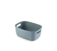 Curver Panier de rangement Softex S 4 L 26,4×19,4×11,1 cm Bleu 00576-Z69
