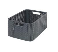 CURVER Panier de style M gris foncé