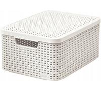CURVER STYLE M Boite de rangement avec couvercle 39,3 x 29,3 x 18,7 cm creme 03618-885