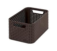 Curver Boîte de rangement Style S 28,5 x 13 x 19,4 cm Marron 03614-210
