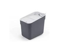 CURVER READY TO COLLECT 20L Poubelle, gris foncé 02102-229