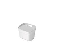 Curver Poubelle READY TO COLLECT 5 L, blanc – avec support mural