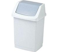 CURVER CLICK IT 50L Poubelle 38,5 x 33,5 x 63,5 cm gris 04045-591