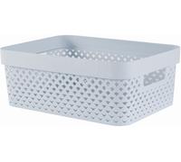 CURVER PURE 11L Panier de rangement 35,6 x 26,6 x 13,6 cm, bleu 01421-126