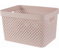 CURVER PURE 17L Panier de rangement 35,5 x 26,2 x 21,9 cm, rose 01420-Q70