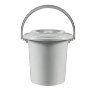 Curver | Seau Toilette Adulte 10L 31x31x32 cm Dark Grey