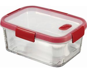 CURVER SMART COOK 1,1L Boîte alimentaire 20,3 x 15,4 x 8,3 cm transparent/rouge 04062-472