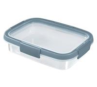Curver | Smart Fresh Rect 0,7 l Eco, Gris Fumé, 100% Matière Recy 20,3 * 15,4 * 5,2 Cm