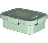 CURVER SMART TO GO 1L Lunch box rectangulaire avec couverts 20x15x7cm menthe 00946-Q19
