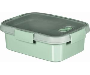 CURVER SMART TO GO 1L Lunch box rectangulaire avec couverts 20x15x7cm menthe 00946-Q19