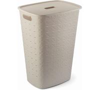 CURVER SOFTEX 56L Coffre a linge 34 x 43,8 x 59,9 cm, beige 00571-Z67