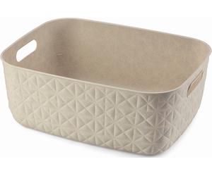 CURVER SOFTEX M 12,5L Panier de rangement 37,9 x 29,2 x 14,3 cm, beige 00575-Z67