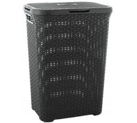 CURVER STYLE 60L Coffre a linge 44,8 x 61,5 x 34,1 cm, gris foncé 00707-308