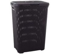 CURVER STYLE 60L Coffre a linge 44,8 x 61,5 x 34,1 cm, marron foncé 00707-210