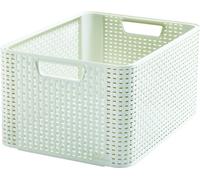 CURVER STYLE L Boite de rangement 43,6 x 23 x 32,6 cm creme 03616-885