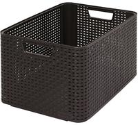 CURVER STYLE L Boite de rangement 43,6 x 23 x 32,6 cm marron 03616-210