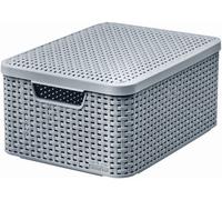 CURVER STYLE M Boite de rangement avec couvercle 39,3 x 29,3 x 18,7 cm gris 03618-099