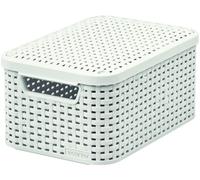 CURVER STYLE S Boite de rangement avec couvercle 29,1 x 19,8 x 14,2 cm creme 03617-885