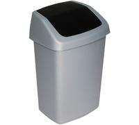 CURVER SWING BIN 10L Poubelle 24,6 x 19,8 x 37,3 cm gris 03984-373