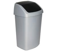 CURVER SWING BIN 50L Poubelle 40,6 x 34 x 66,8 cm gris 03987-373