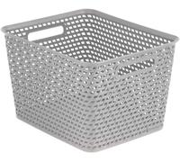CURVER YOUR STYLE L 18L Boite de rangement 35 x 30 x 22 cm gris 04756-099