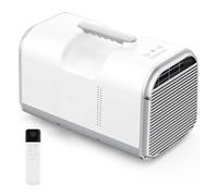 CUTANGELAR Climatiseur Portable Pour Tentes Et Camping-Cars ; Mini-Unité 4400/5100 Btu Avec Refroidissement Rapide (Baisse De 10°C En 3 Min) ; Avec Télécommande; Camping, Animaux(1-8 M²)