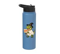 Cute Boo T-Rex Halloween pour enfants Stainless Steel Insulated Water Bottle