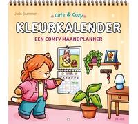 Cute & Cozy Kalender om in te kleuren Jade Summer