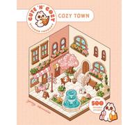 Cute 'n' Cozy Sticker Therapy: Cozy Town Eight cozy 3D scenes to fill with over 500 cute stickers! /