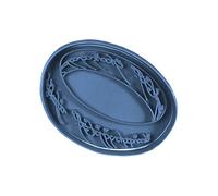 Cuticuter Bague unique coupe à biscuits Le Seigneur des anneaux Bleu