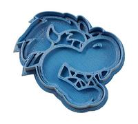 Cuticuter Bowser Cara Mario Bros Coupe-Biscuits Bleu 8 x 7 x 1,5 cm