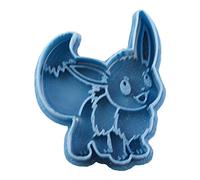 Cuticuter Eevee Pokémon Coupe-Biscuits Bleu 8 x 7 x 1,5 cm