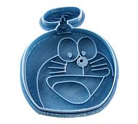 Cuticuter Enfants Doraemon Moule de Biscuit, Bleu, 8 x 7 x 1.5 cm