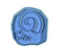 Cuticuter Fosil Coupe-biscuits Animal Crossing Bleu