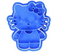 Cuticuter Hello Kitty Emporte-pièce pour Biscuits, Bleu