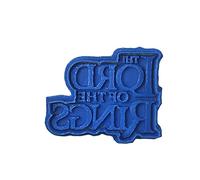 Cuticuter Le Seigneur des Anneaux Logo Coupe à Biscuits Bleu