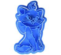 Cuticuter Marie Aristochats Emporte-pièce en Plastique Bleu 8 x 7 x 1,5 cm
