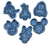 Cuticuter Pack Disney Emporte-pièce pour biscuits, bleu, 8 x 7 x 1,5 cm