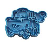 Cuticuter Tow Mat Cars Moule de Biscuit, Bleu, 8 x 7 x 1.5 cm