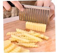 Cutter 1pc De Pommes De Terre, Coupe-légumes, Chipper Chip Cutter, Pommes De Terre Onduleux Chip Pâte Cutter, Pommes De Terre en Dents De Scie De Coupe De Cuisine Outil De Coupe pour Les Légumes,