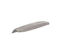 Cutter à lame rétractable 145 mm Argenté Silverline